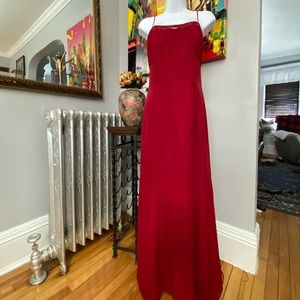 Eden Bridal Red Bridesmaid dress